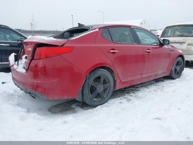 12501038 :رقم المزاد ، KNAGR4A73E5497415 vin ، 2014 Kia Optima Sx مزاد بيع