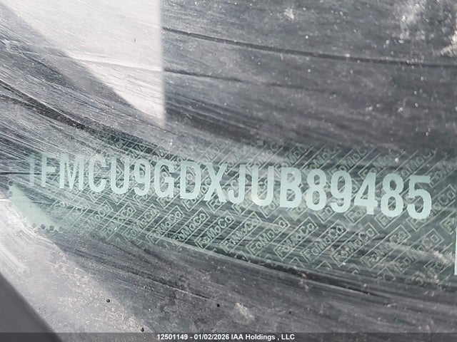 1FMCU9GDXJUB89485 Ford ESCAPE SE
