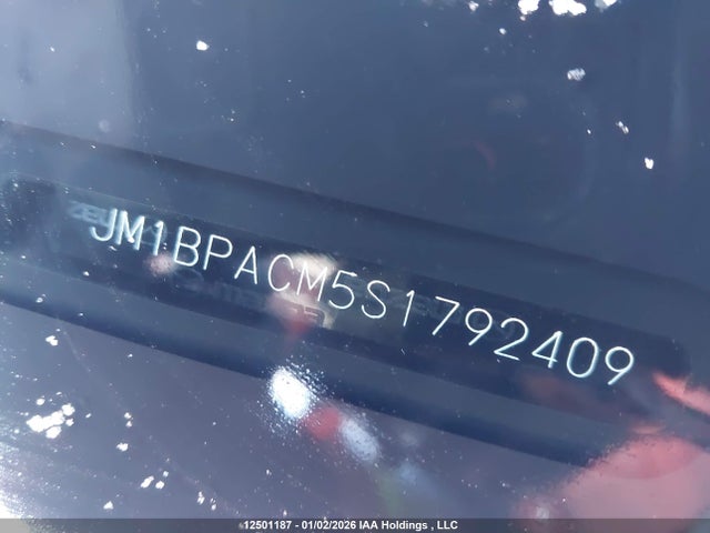 2025 Mazda 3 Preferred მანქანა იყიდება აუქციონზე, vin: JM1BPACM5S1792409, აუქციონის ნომერი: 12501187