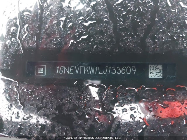 1GNEVFKW1LJ133609 Chevrolet Traverse Ls