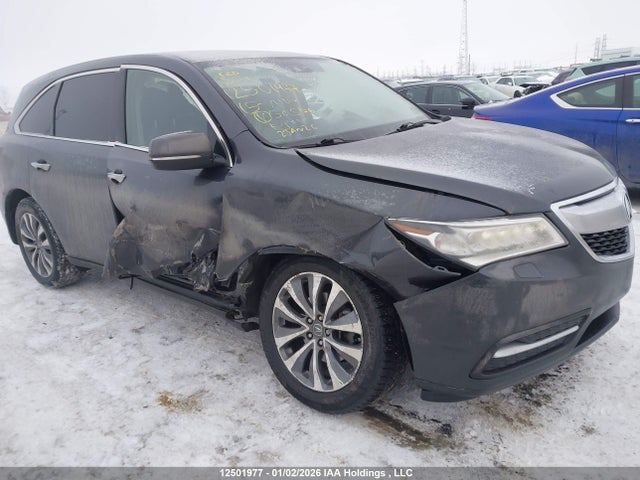 Acura Mdx Navigation Package 2015 5FRYD4H42FB501566 Image 19