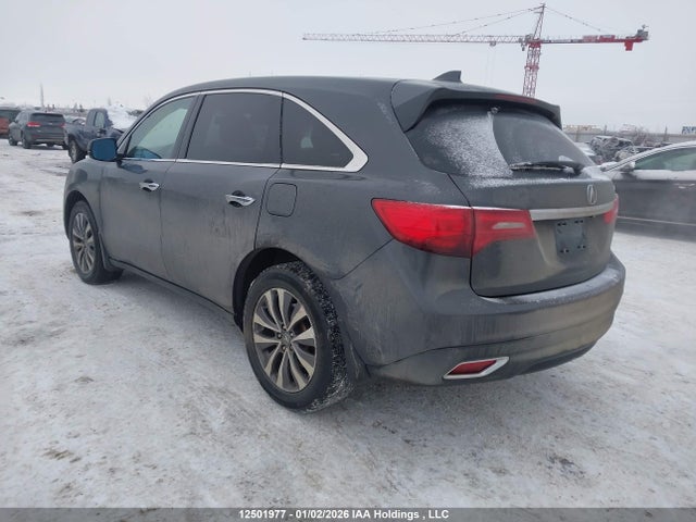Acura Mdx Navigation Package 2015 5FRYD4H42FB501566 Image 3