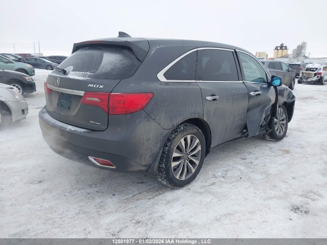 Acura Mdx Navigation Package 2015 5FRYD4H42FB501566 Image 4