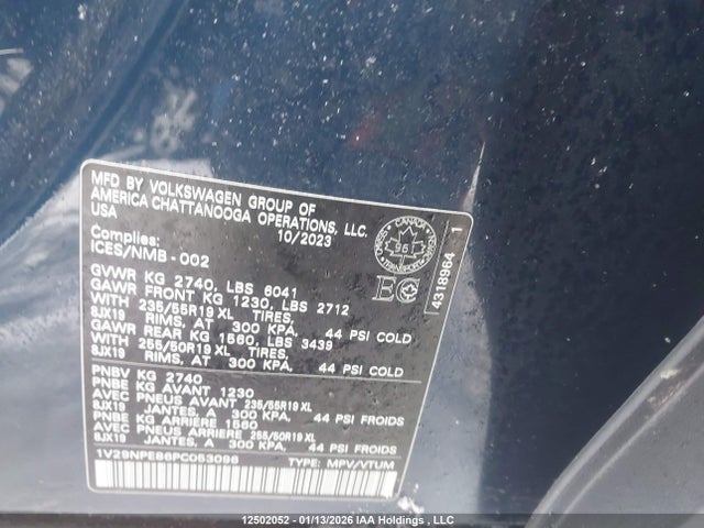1V29NPE86PC053096 Volkswagen ID.4