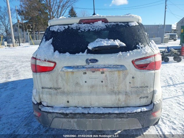 Aukcja sprzedaży 2019 Ford Ecosport Titanium, vin: MAJ6S3KL5KC278509, numer aukcji: 12502064