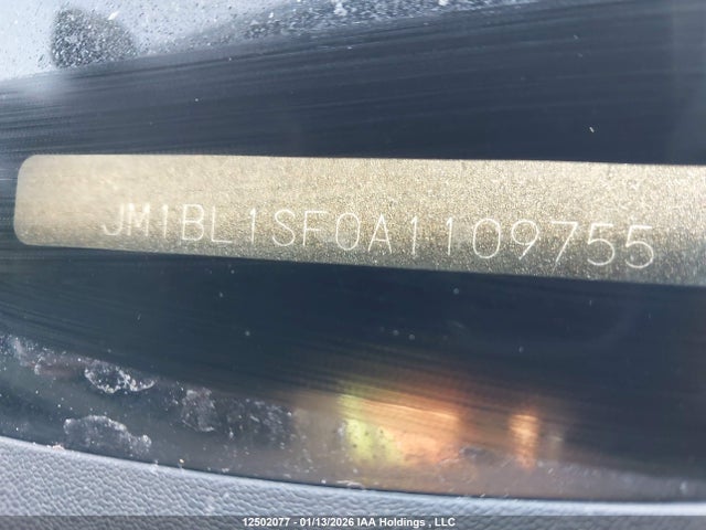 Продажа на аукционе авто 2010 Mazda Mazda3 Gs/gx, vin: JM1BL1SF0A1109755, номер лота: 12502077