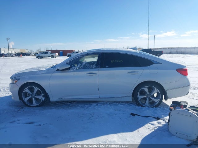 12502123 :رقم المزاد ، 1HGCV1F92JA802802 vin ، 2018 Honda Accord Touring مزاد بيع