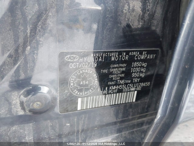 KMHH55LC5LU128458 Hyundai Elantra Gt N Line