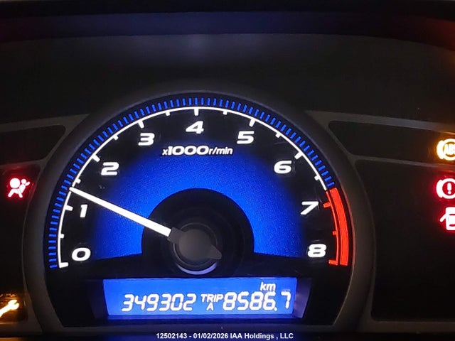 Aukcja sprzedaży 2008 Honda Civic Lx, vin: 2HGFG11658H009350, numer aukcji: 12502143