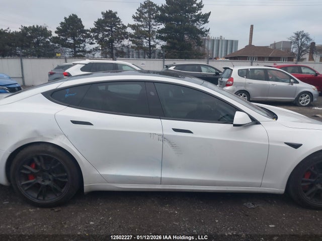 12502227 :رقم المزاد ، 5YJSA1E69PF516314 vin ، 2023 Tesla Model S Plaid مزاد بيع