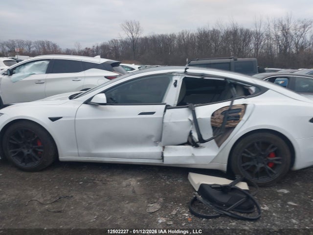 12502227 :رقم المزاد ، 5YJSA1E69PF516314 vin ، 2023 Tesla Model S Plaid مزاد بيع