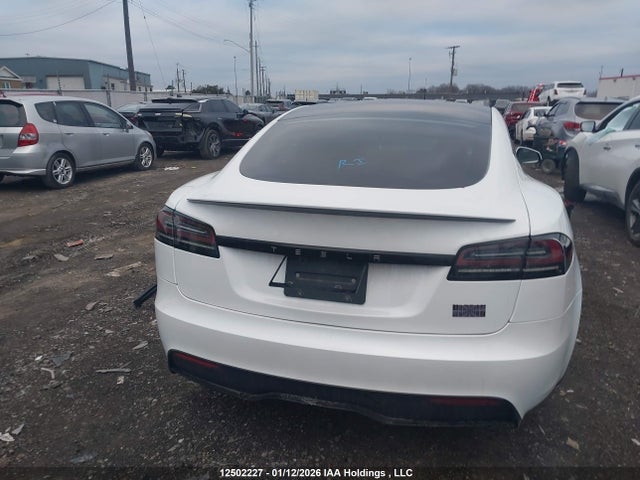 12502227 :رقم المزاد ، 5YJSA1E69PF516314 vin ، 2023 Tesla Model S Plaid مزاد بيع