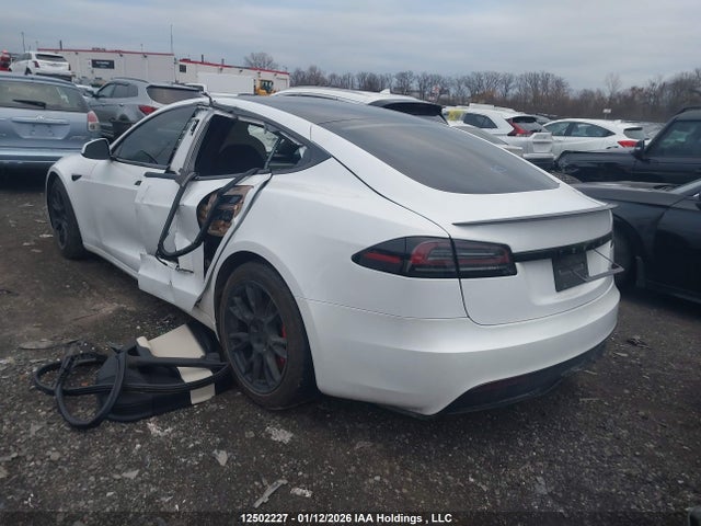 12502227 :رقم المزاد ، 5YJSA1E69PF516314 vin ، 2023 Tesla Model S Plaid مزاد بيع