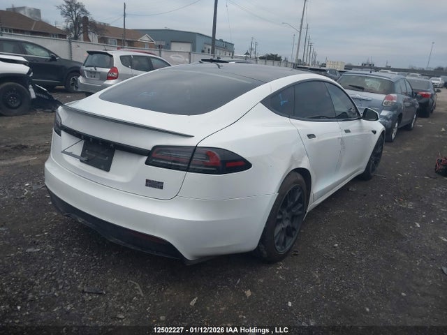 12502227 :رقم المزاد ، 5YJSA1E69PF516314 vin ، 2023 Tesla Model S Plaid مزاد بيع