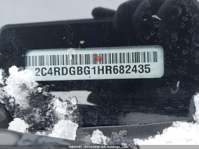 Aukcja sprzedaży 2017 Dodge Grand Caravan Se, vin: 2C4RDGBG1HR682435, numer aukcji: 12502341