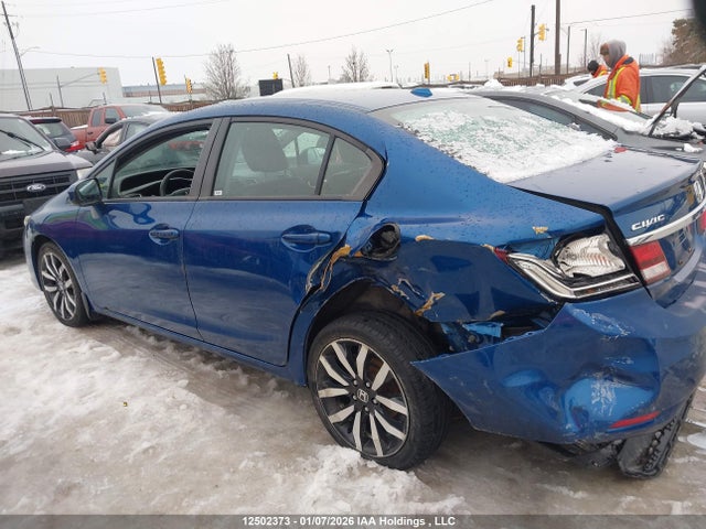 12502373 :رقم المزاد ، 2HGFB2F76EH011822 vin ، 2014 Honda Civic Touring مزاد بيع