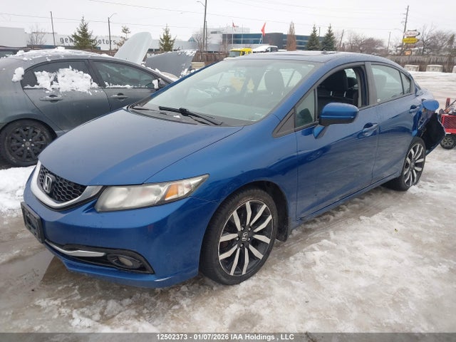12502373 :رقم المزاد ، 2HGFB2F76EH011822 vin ، 2014 Honda Civic Touring مزاد بيع