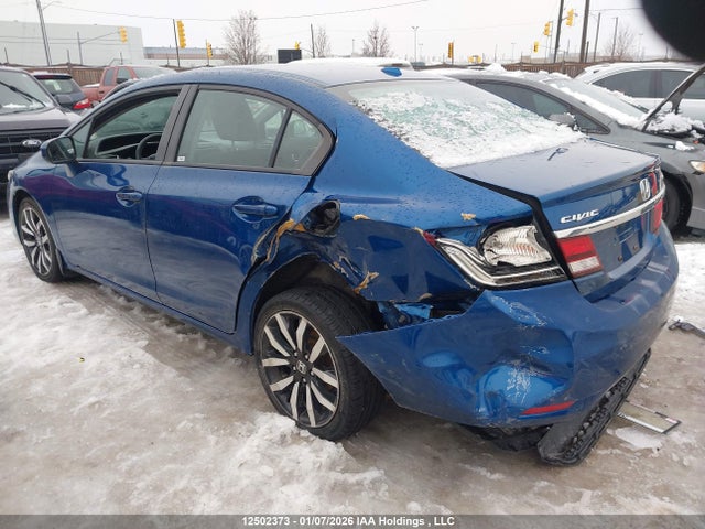 12502373 :رقم المزاد ، 2HGFB2F76EH011822 vin ، 2014 Honda Civic Touring مزاد بيع