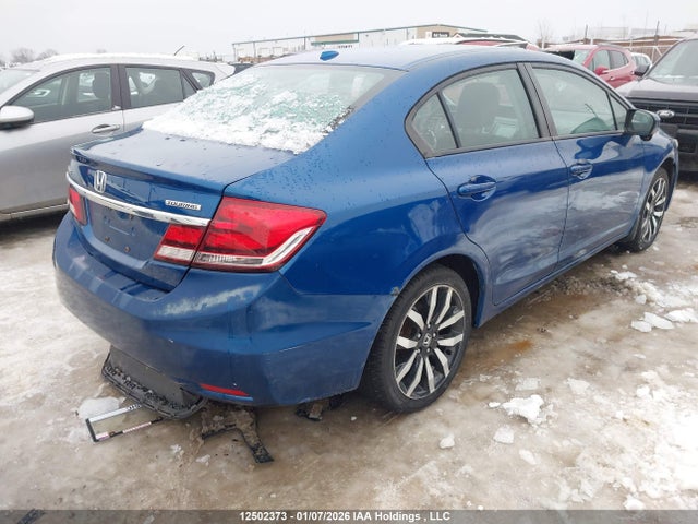 12502373 :رقم المزاد ، 2HGFB2F76EH011822 vin ، 2014 Honda Civic Touring مزاد بيع