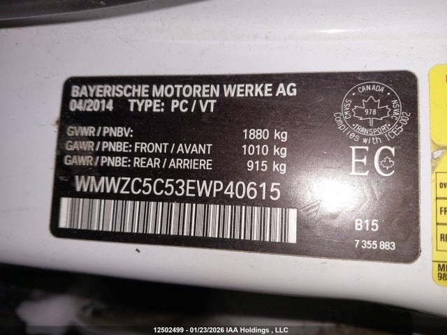 WMWZC5C53EWP40615 Mini Countryman Cooper S