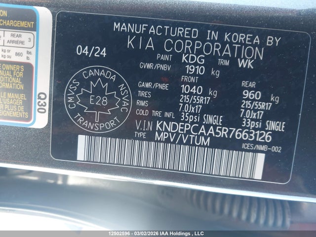 KIA Seltos Lx 2024 KNDEPCAA5R7663126 Image 9