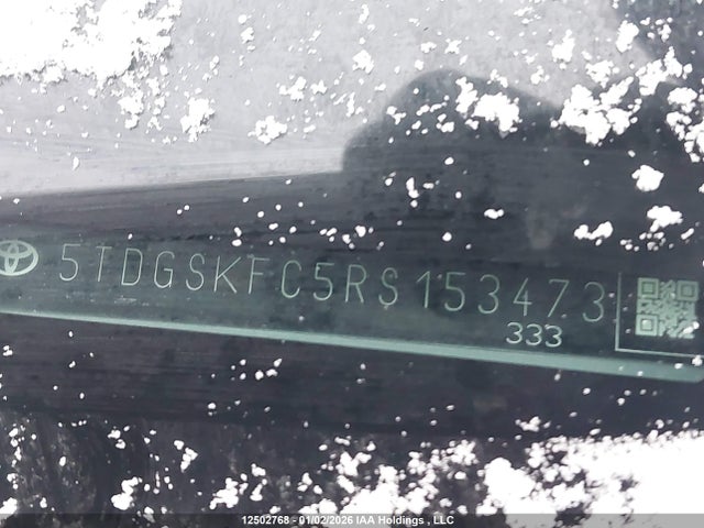 5TDGSKFC5RS153473 Toyota Sienna Le/xse/limited/platinum