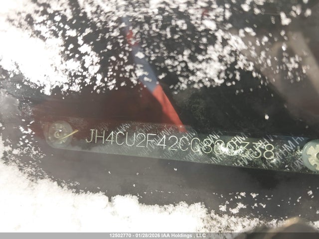 12502770 :رقم المزاد ، JH4CU2F42CC800338 vin ، 2012 Acura Tsx مزاد بيع