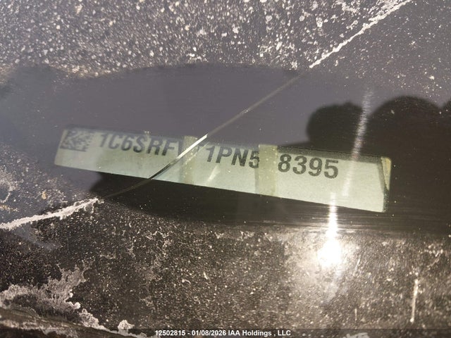 12502815 :رقم المزاد ، 1C6SRFVT1PN528395 vin ، 2023 Ram 1500 Sport مزاد بيع