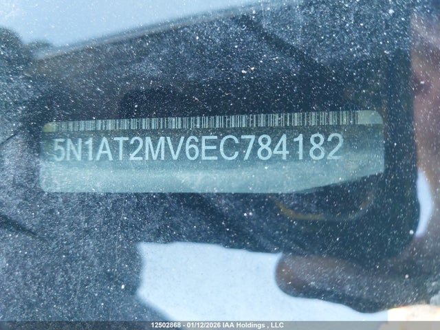 5N1AT2MV6EC784182 Nissan Rogue S/sl/sv