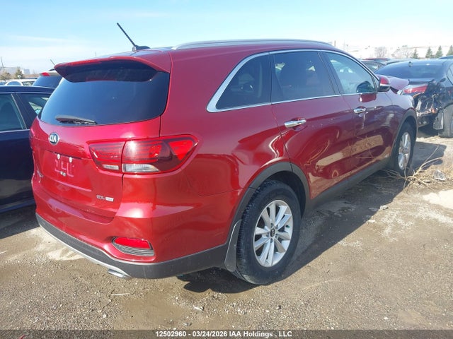 5XYPHDA31KG594392 KIA Sorento 2.4l Ex