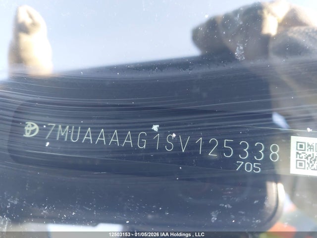7MUAAAAG1SV125338 Toyota Corolla Cross L