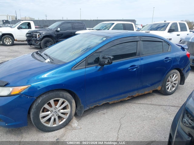 12503185 :رقم المزاد ، 2HGFB2F98CH017958 vin ، 2012 Honda Civic Ex-l مزاد بيع