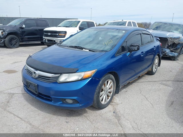 12503185 :رقم المزاد ، 2HGFB2F98CH017958 vin ، 2012 Honda Civic Ex-l مزاد بيع