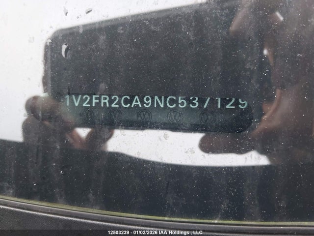 1V2FR2CA9NC537129 Volkswagen Atlas Sel Premium R-line