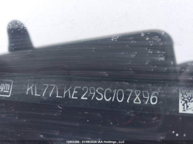 KL77LKE29SC107896 Chevrolet Trax Activ Fwd