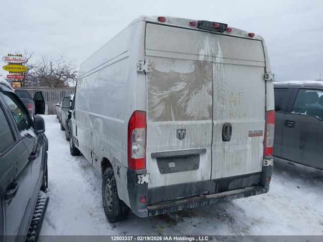 12503337 :رقم المزاد ، 3C6TRVDG7LE135759 vin ، 2020 Ram Promaster 2500 High Roof 159 In. Wb مزاد بيع