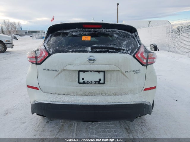 5N1AZ2MH0HN180855 Nissan Murano S/sl/sv/platinum