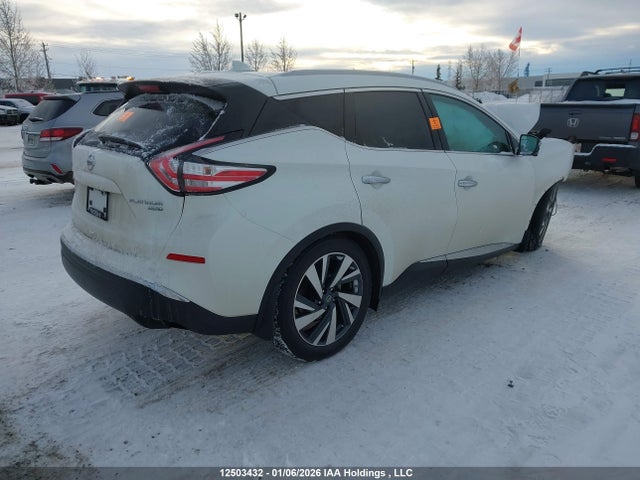 5N1AZ2MH0HN180855 Nissan Murano S/sl/sv/platinum