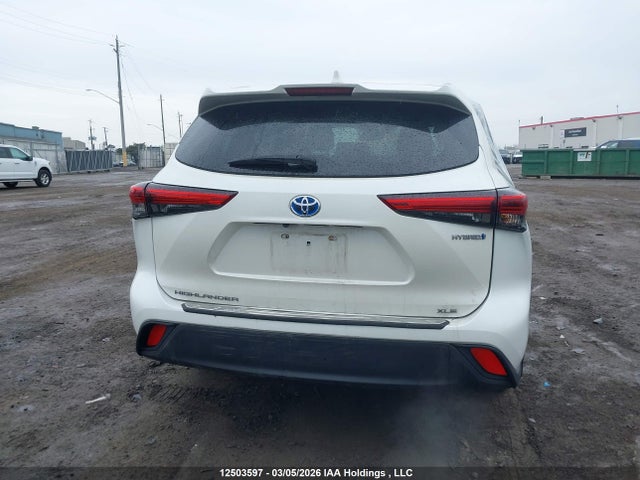 2020 Toyota Highlander Hybrid Hybrid მანქანა იყიდება აუქციონზე, vin: 5TDGBRCH6LS502088, აუქციონის ნომერი: 12503597