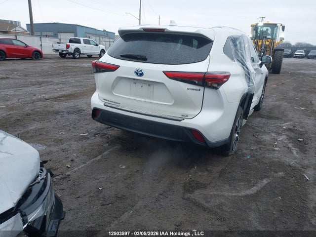 2020 Toyota Highlander Hybrid Hybrid მანქანა იყიდება აუქციონზე, vin: 5TDGBRCH6LS502088, აუქციონის ნომერი: 12503597