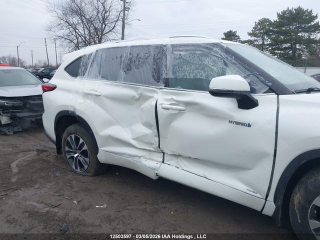 2020 Toyota Highlander Hybrid Hybrid მანქანა იყიდება აუქციონზე, vin: 5TDGBRCH6LS502088, აუქციონის ნომერი: 12503597