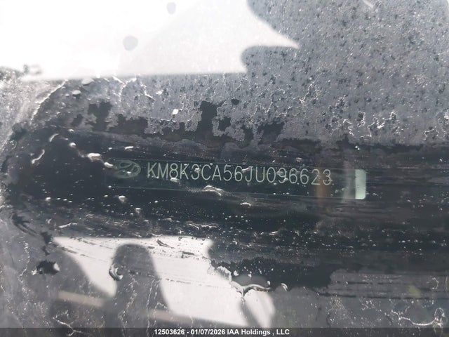 12503626 :رقم المزاد ، KM8K3CA56JU096623 vin ، 2018 Hyundai Kona Limited مزاد بيع