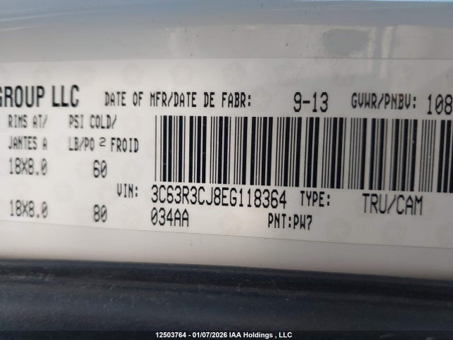 3C63R3CJ8EG118364 RAM 3500 St