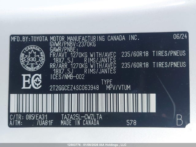 Lexus NX 350 2025 2T2GGCEZ4SC063948 Image 9