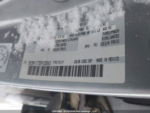 Mazda 3 2014 3MZBM1V73EM105643 Image 9