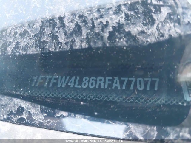 12503886 :رقم المزاد ، 1FTFW4L86RFA77077 vin ، 2024 Ford F150 مزاد بيع
