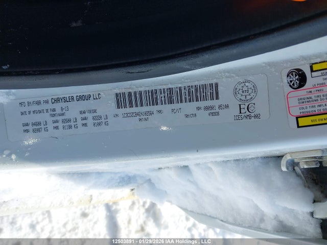 1C3CDZCB4EN102564 Dodge Avenger Sxt