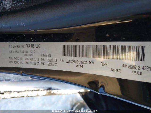 Chrysler 200 2016 1C3CCCFB0GN190334 Image 9