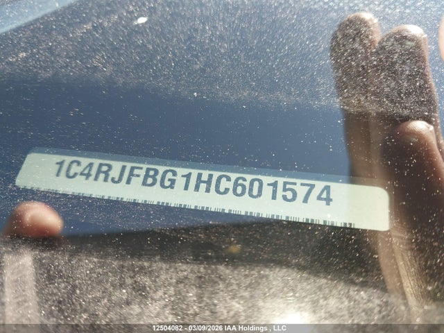 1C4RJFBG1HC601574 Jeep Grand Cherokee Limited