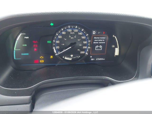 KMHC75LC5KU115390 Hyundai Ioniq